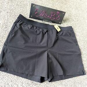 NWT Amazon Mens Black Shorts 3X